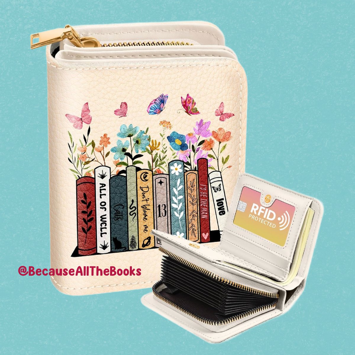 Look at this adorable little wallet! This caught my attention, and I couldn't resist sharing. 

Who do you know who'd like this? amzn.to/3P3RG1F

#BecauseAllTheBooks #BookLovers #ReaderLife #MoreBooksPlease