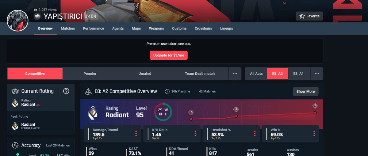 YAPIŞTIRICI#404, 5 stacking and cheating with rage mode on (trigger etc.), please check his acc ty. <a href="/ItsGamerDoc/">GamerDoc</a>