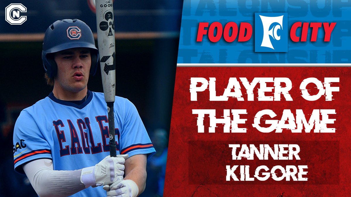 Recording his first career home run and driving in four runs, <a href="/TannerKilgore2/">Tanner Kilgore</a> earns Food City Player of the Game honors after <a href="/CNBaseball/">Carson-Newman Baseball</a>'s 10-6 win over UVA Wise!