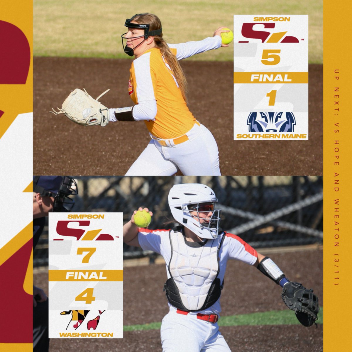 SCStormSoftball's tweet image. Recapping today's sweep!

▶ Luderman now #2 all-time in school history in home runs
▶ Petersen, Barrick-Wessels earn complete game wins
▶ Shaner hits first career home run
▶ Storm come from behind in each game to win

📰 tinyurl.com/4mprwjw7

#rollriversSB