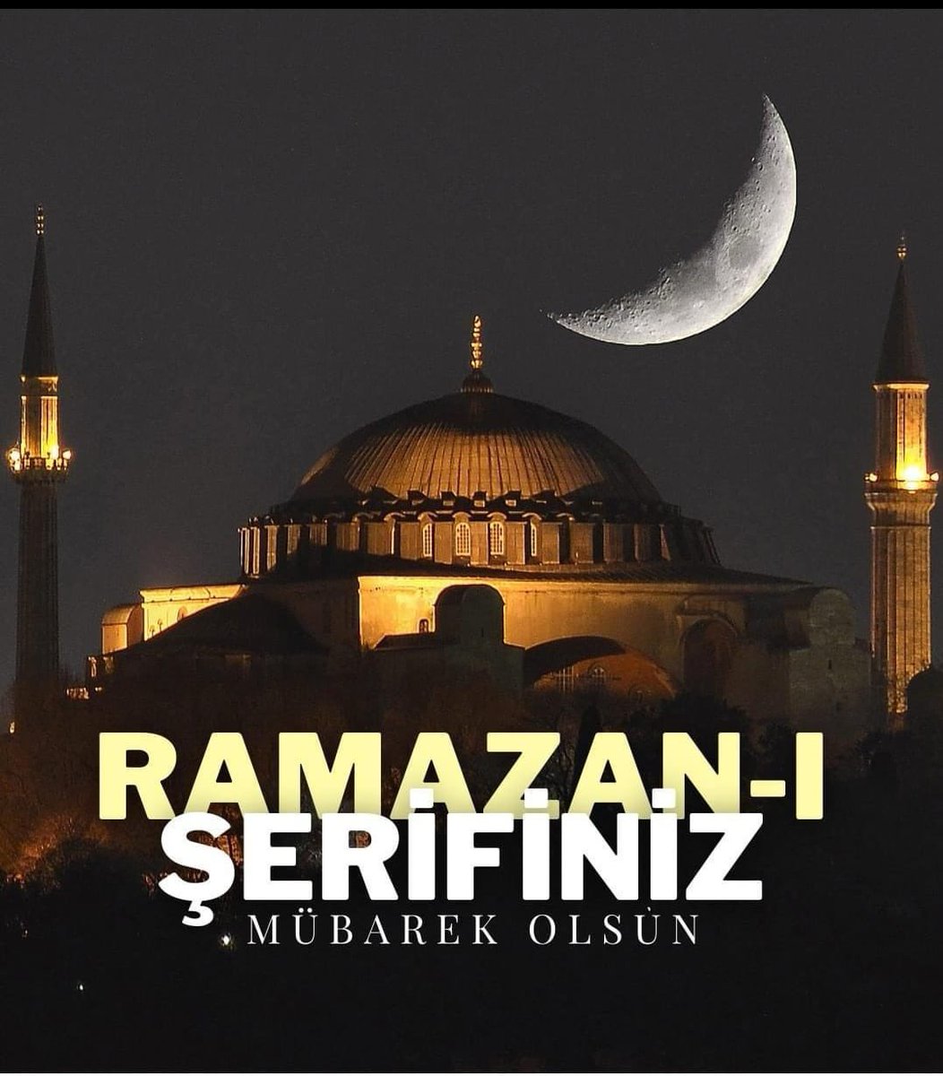 Cenab-ı Hak 'Ramazan' ayının bütün güzelliklerini yaşamayı bizlere nasip eylesin inşallah. #Ramazan