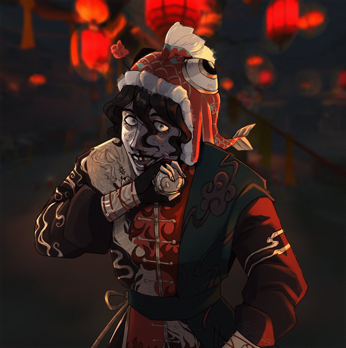 ConfusionMage's tweet photo. Rain Pearl 🐉
#IdentityV https://t.co/S36W8S0jgw