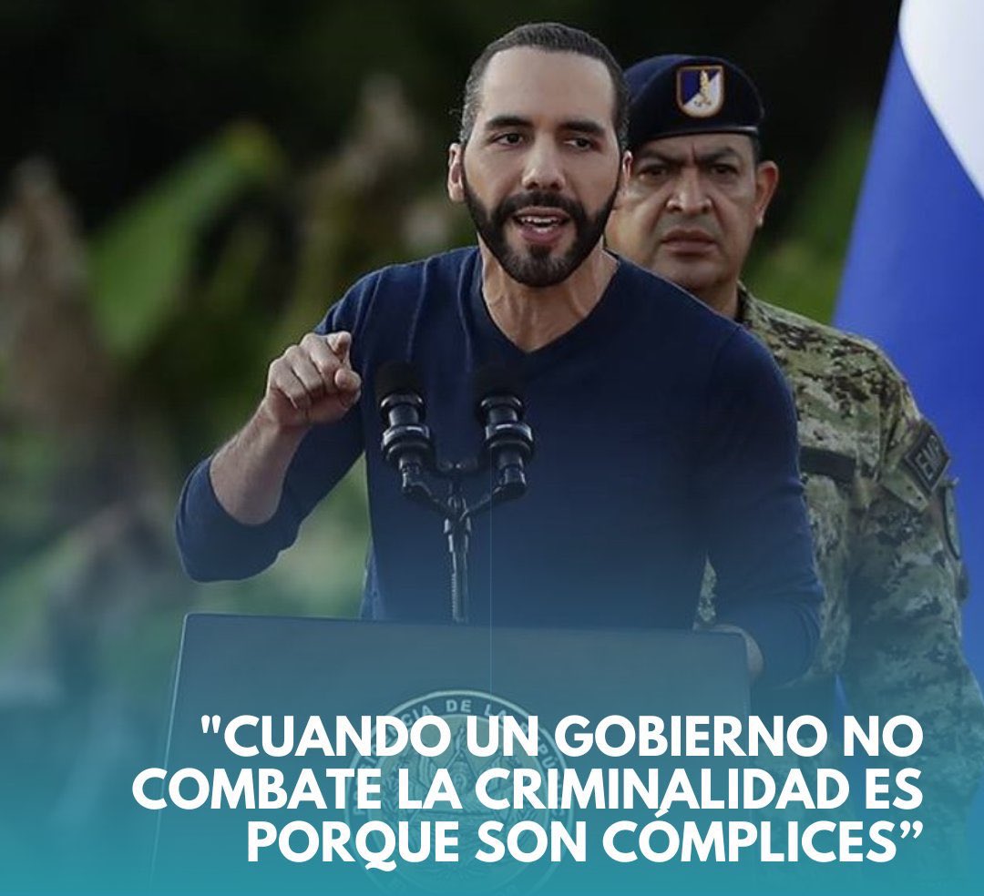 En Santa Fe votaron a socialistas, peronistas y ahora un radical como Pullaro (que encima es ex ministro de seguridad y no soluciono nada) Lo que pasa en Rosario tiene una explicación y Bukele lo dijo en su momento.