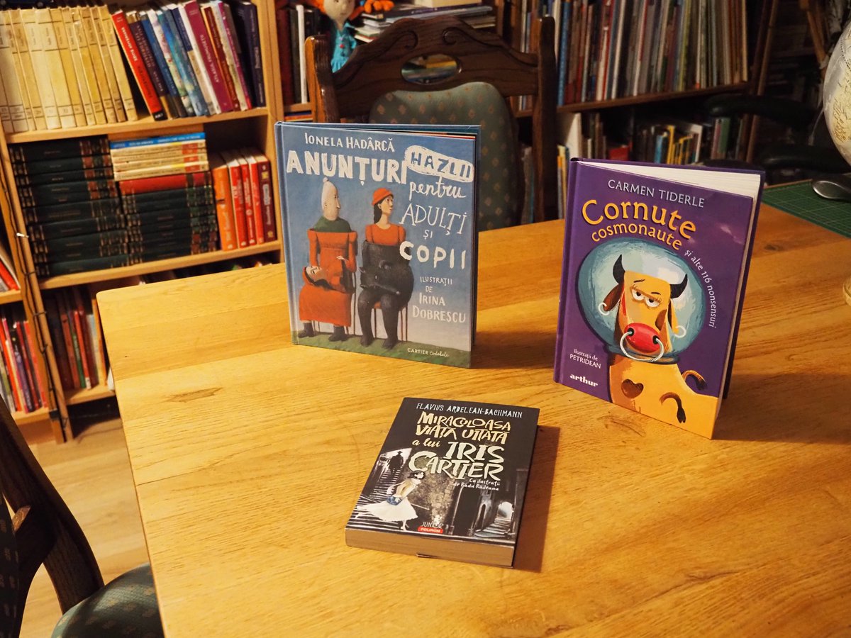 Au fost anunțate #PremiileCarturino!!! Și trei dintre cele patru cărți premiate pot fi împrumutate deja de la biblioteca noastră.
+#Apaprafsisoare, de #AdrianaCGrigore, de la #edituraArthur