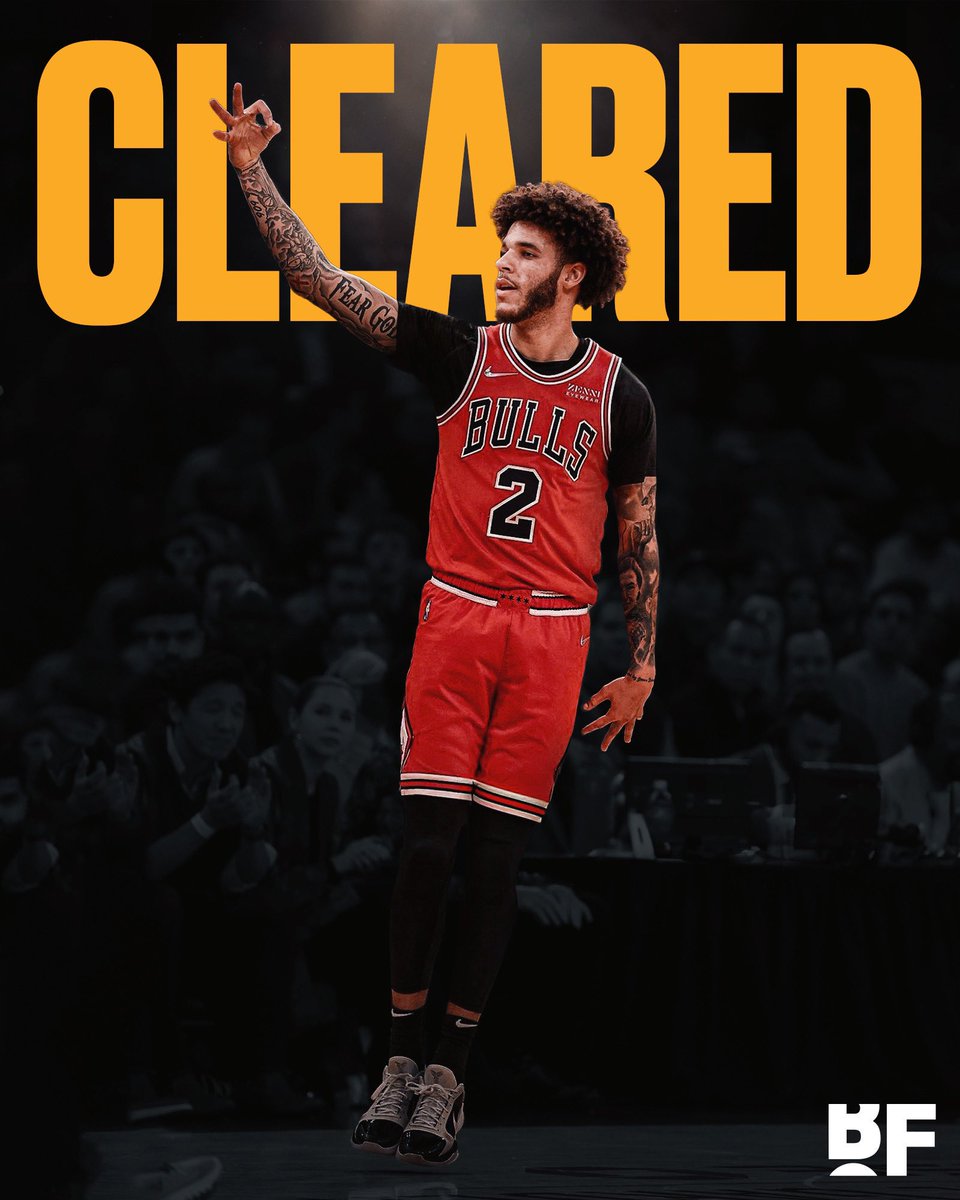 BREAKING: Lonzo Ball has OFFICIALLY been medically cleared for 'advanced basketball activities' 🙏🏻