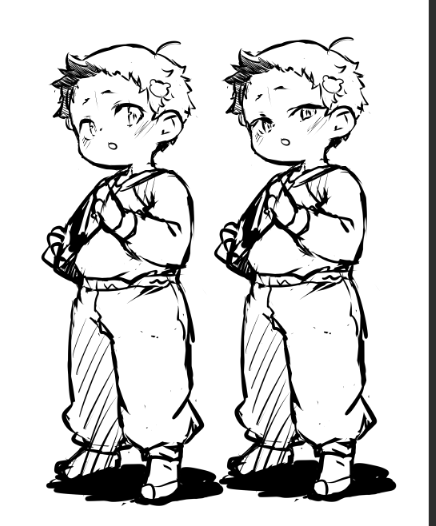 自分は好きなんだけどね😞
なんなら目つきも悪くしてもいい→
これもまた意味のないrkgk

何もしてないのにいつの間にか3.5頭身がかわいくなった気がする
(動かせるとは言っていない) 