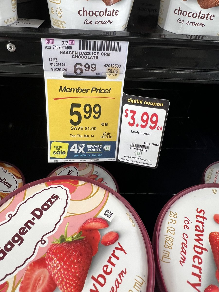 Hey @Safeway I’m giving you a last chance to respond before we dig in: Your entire system of “discounts” and “specials” requires apps, taking photos, scanning and so many other things that people like my blind mother can’t possibly participate in. By your own advertisements, 1/