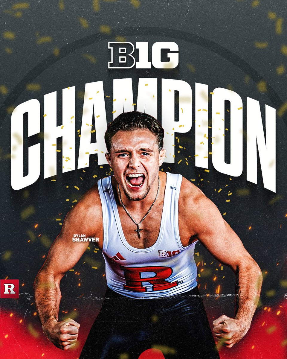 133 | BOOM! Dylan Shawver is a Big Ten Champion after his 23-8 tech fall over (1) Dylan Ragusin (UM)!

#RelentlessPursuit | #GoRU