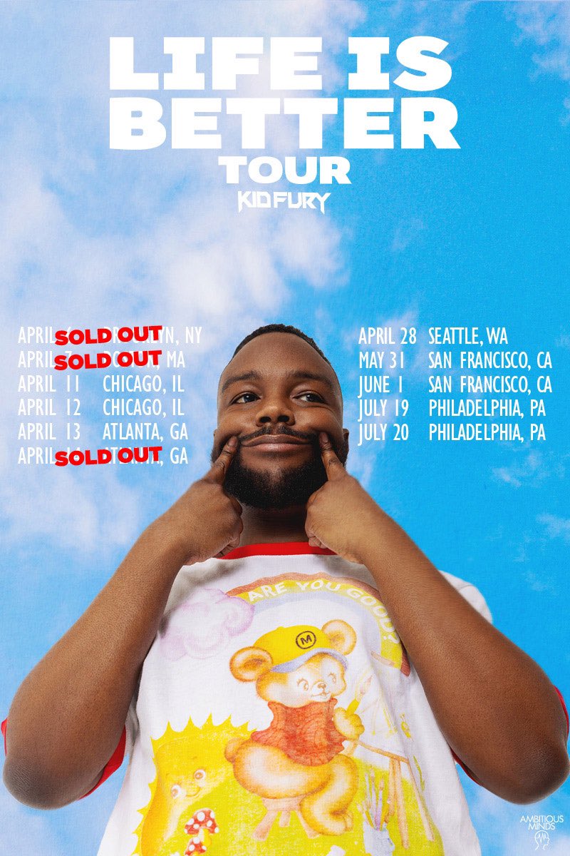 Thank you Boston for selling it out so quickly! 🫶🏾 LifeIsBetterTour.com