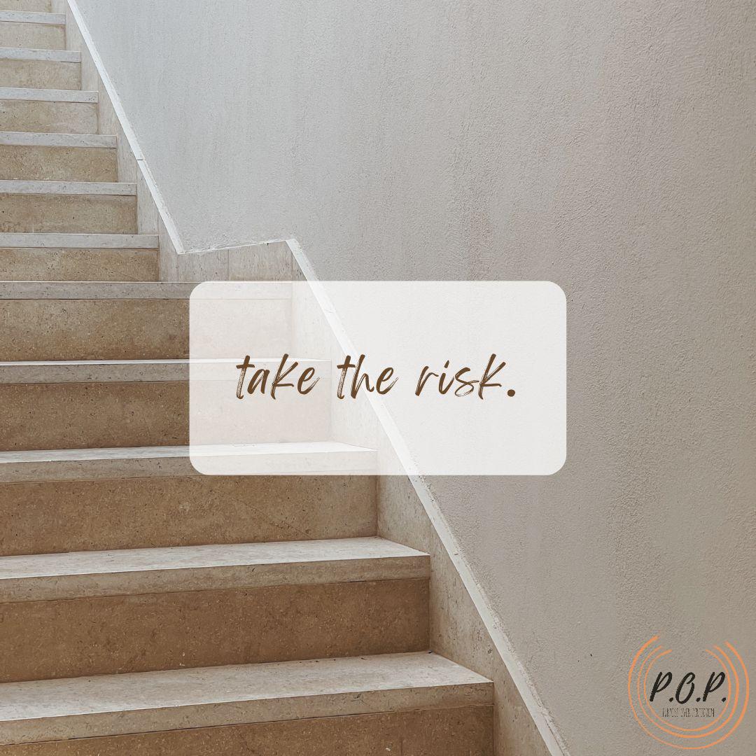 Risk is not optional.  It can only be limited.  But in designing a life to avoid it, we miss out on the challenges, growth and rewards it brings.  Clinging to safety does not protect us, but it does limit us. 
#takeashot
#makeamove
#nakedsoul #purposeoverperfection
#POPcoachli...