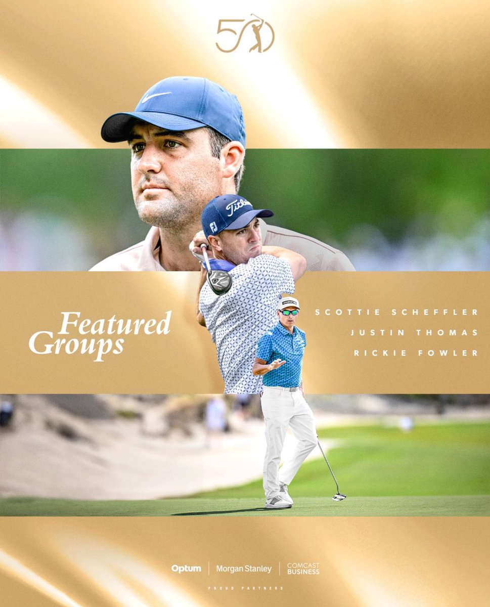 Rickie_Tracker's tweet photo. WHAT A PAIRING AT #THEPLAYERS. https://t.co/tK5WaLUzDt