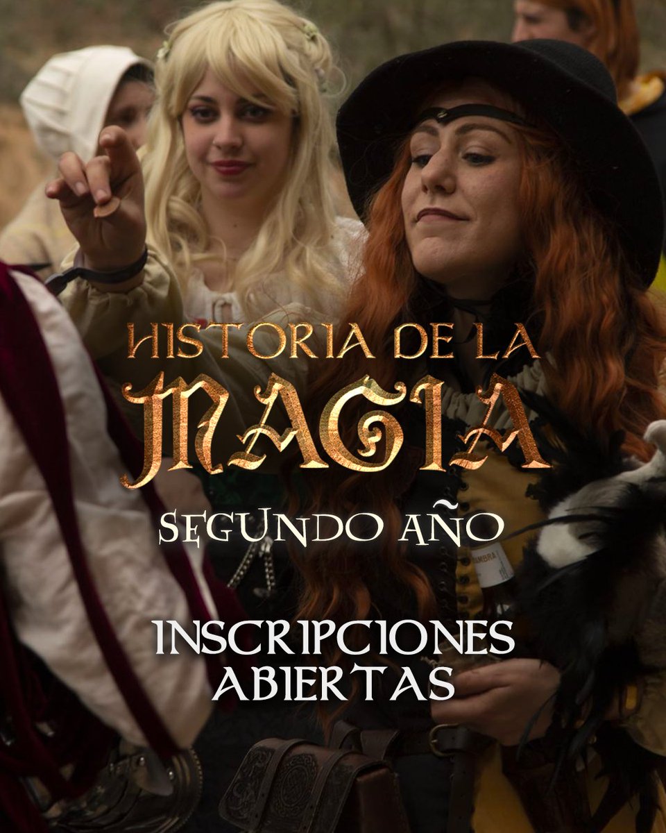 Después de un curso ajetreado y una interesante celebración de Litha, ¡llega la hora de volver a Hogwarts!

Os recordamos que el primer plazo de inscripción dura hasta el día 13 de marzo a las 20h.

¡Volvemos a la magia! ✨🏰

forms.gle/tPWsPNdZggRL9j…