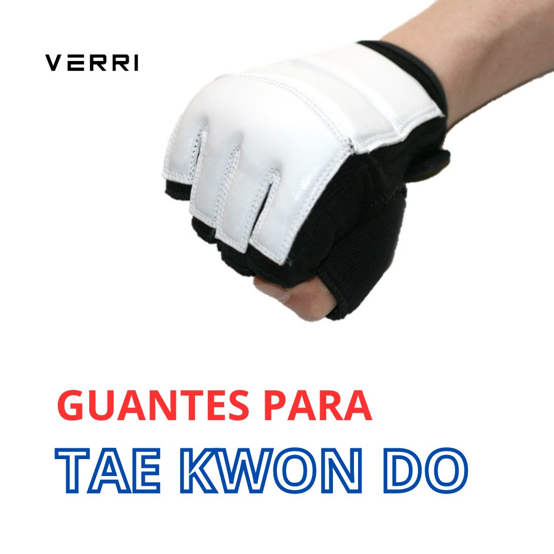 verri_mx's tweet photo. Conoce nuestros Guantes para Tae Kwon Do marca Verri en piel de cabra en color blanco. Tiene un ajuste perfecto en la muñeca y resguardan tus manos de impactos. #verri https://t.co/a3IY37UE8u
