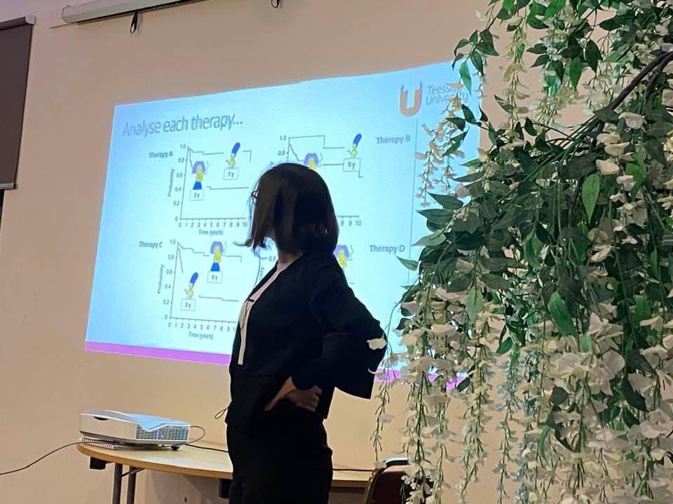 SoShieldsWI's tweet photo. In March we had a fascinating presentation from Dr Annalisa Occhipinti Associate professor of research at Teeside University on how her work with AI is helping to determine the best treatment and outcome for patients with a cancer diagnosis #southshields #womensinstitue https://t.co/1F7ovMTgTD