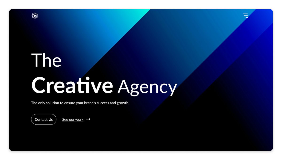 PredragDesign's tweet image. Day #006

A concept for a creative agency.
