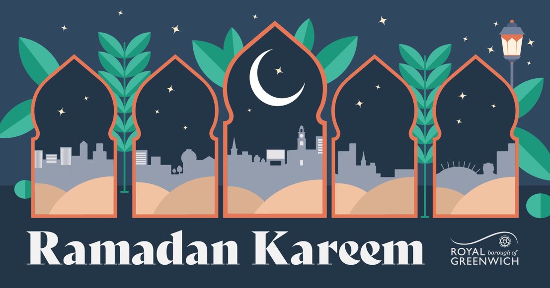 Wishing all our Muslim friends in Greenwich, a blessed and peaceful Ramadan. May your fasts and duas be graciously accepted, bringing peace, reflection, and unity. #RamadanMubarak 🌙✨ Let's embrace this holy period.