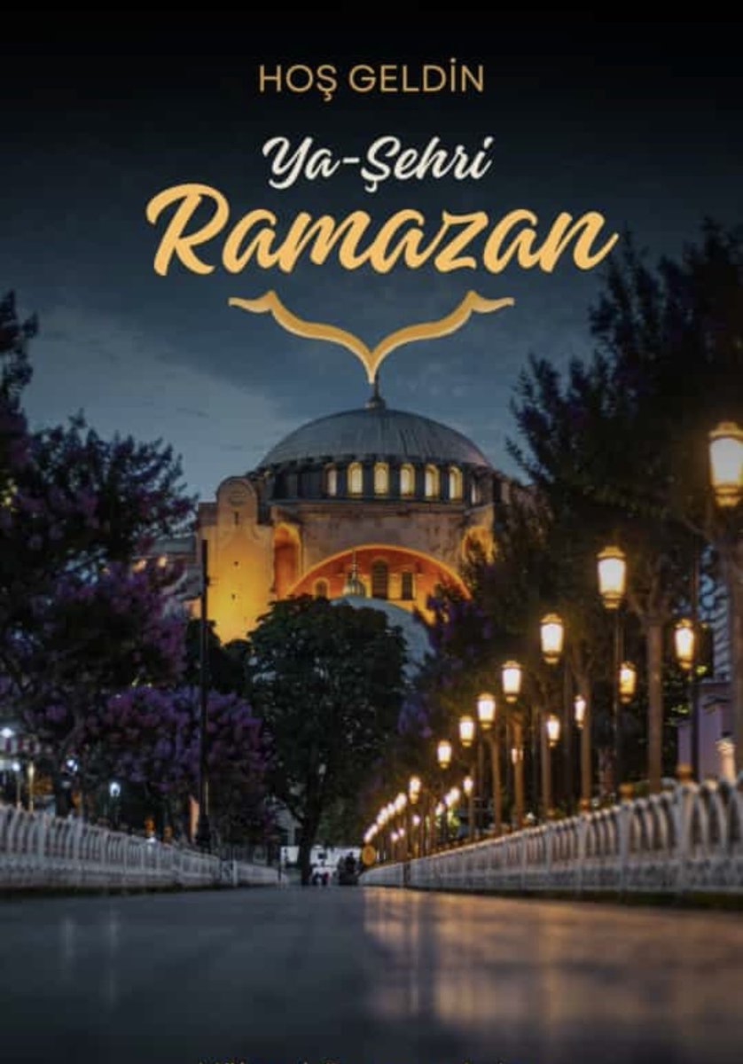 Başı rahmet, ortası mağfiret, sonu ise ebedi azaptan kurtuluş olan Ramazan-ı Şerif’e ulaşmanın sevinci içerisindeyiz.

Tüm İslam âlemi için Ramazan ayının huzur, sağlık ve iyilik dolu geçmesini dilerim. 🌙