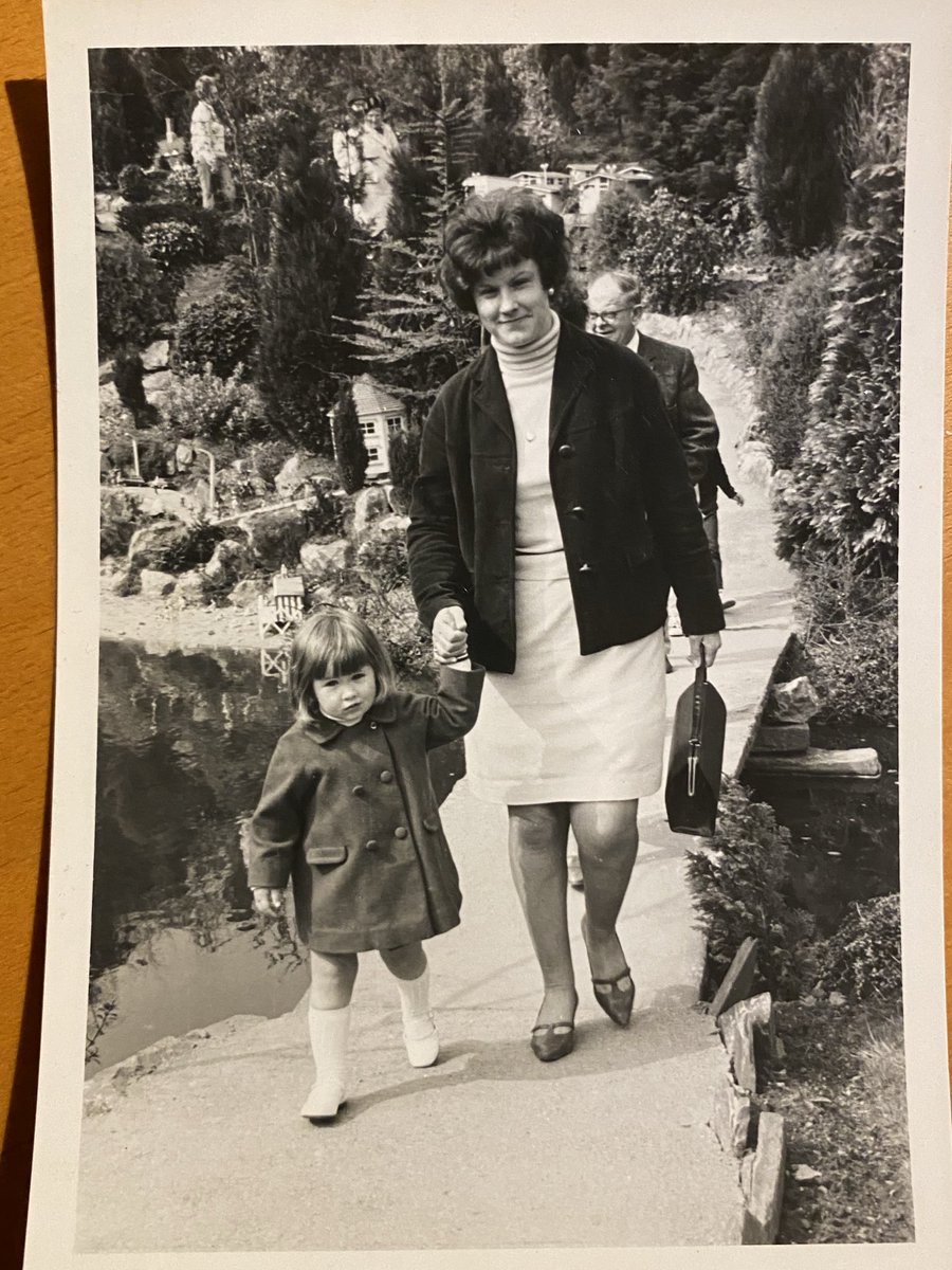 With my Mum late 60s. A whole generation ago.
