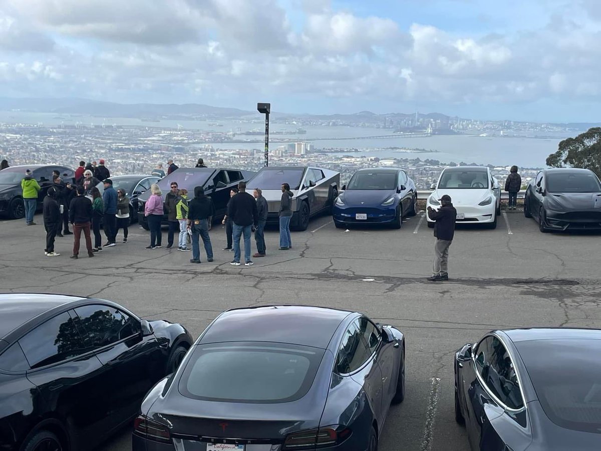 TeslaOwnersEBay's tweet image. Quick hits from today’s East Bay Hills Drive! #HellaTeslas