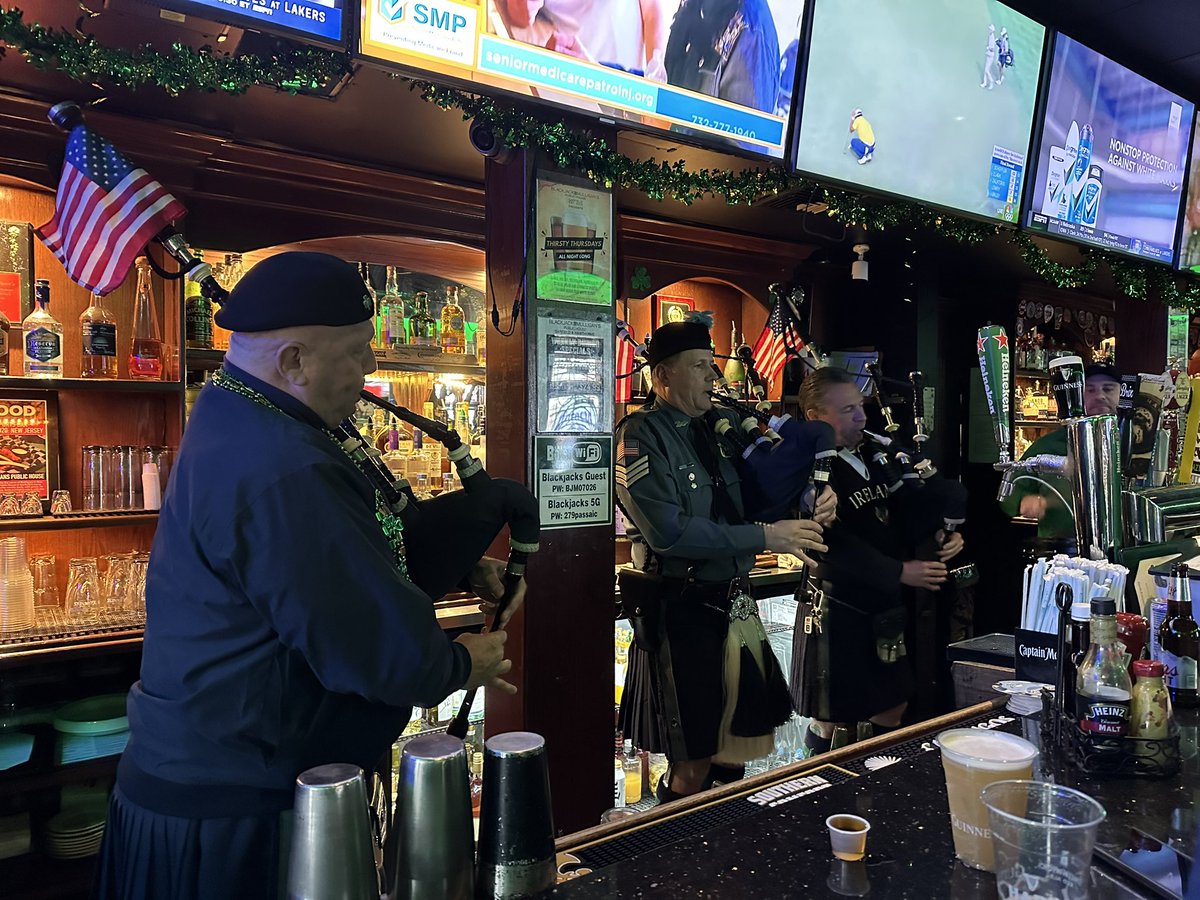 Starting the St. Patrick’s Day celebration