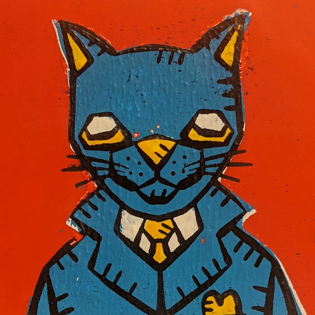 arsenalstudios's tweet photo. Mini Money Cat Print
'Mini Money Cat Number Six'
3.5"x6" Bristol Board
Acrylic Print, One of One
10 dollars
Free shipping
#popart #art #cats #artwork #money #moneycat https://t.co/6hHufoCZ0m