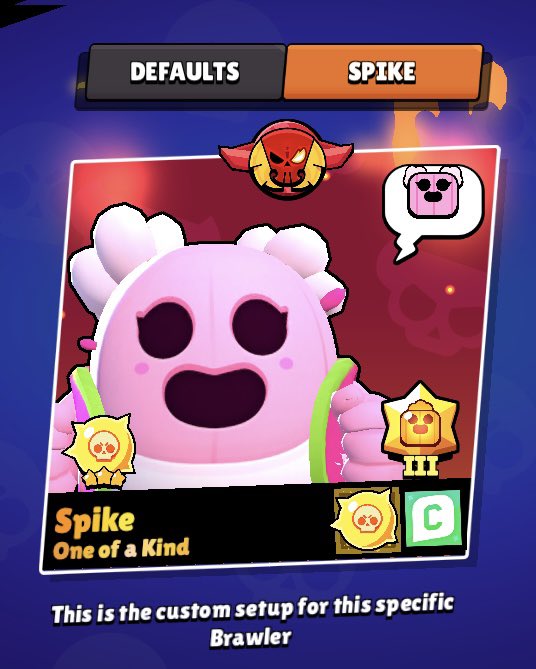 Brawl Stars Spike Pink Skin