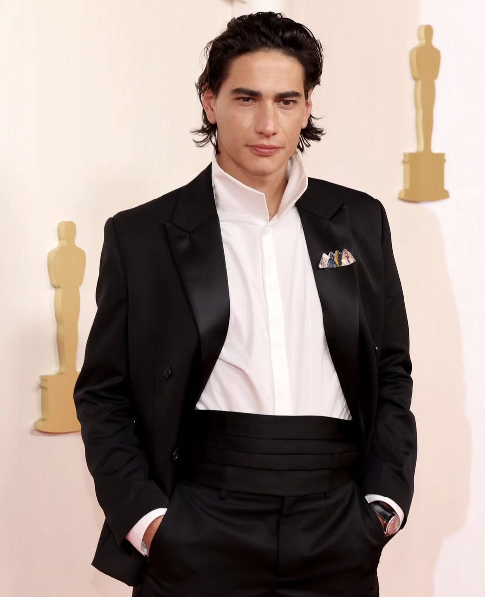 Más de Enzo en la alfombra rosa de los #Oscars