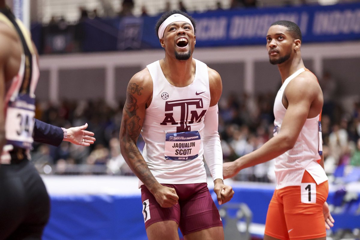 JaQualonScott's tweet photo. Texas A&amp;M 60m Hurdles New School Record Holder with a time of 7.58!!!
#AGTG https://t.co/UHYtpfwJor