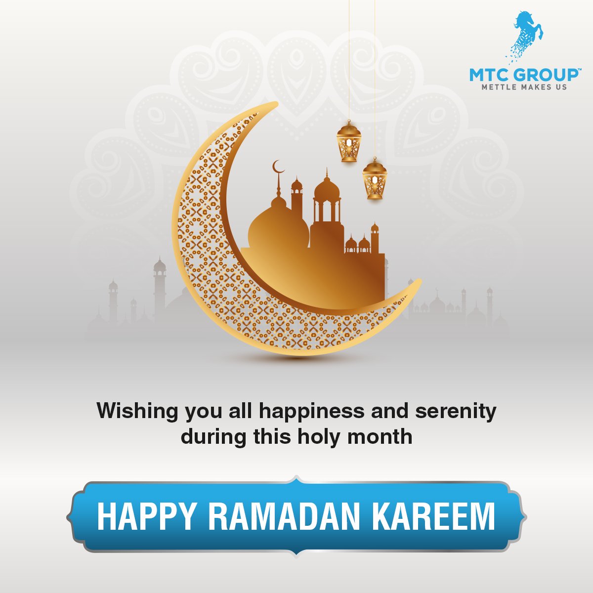 MTC Group extends warm wishes for a Ramadan filled with blessings, joy, and peace. #MTCGroup #RamadanKareem #RamadanBlessings #PeaceAndBlessings #RamadanMubarak #IslamicTradition