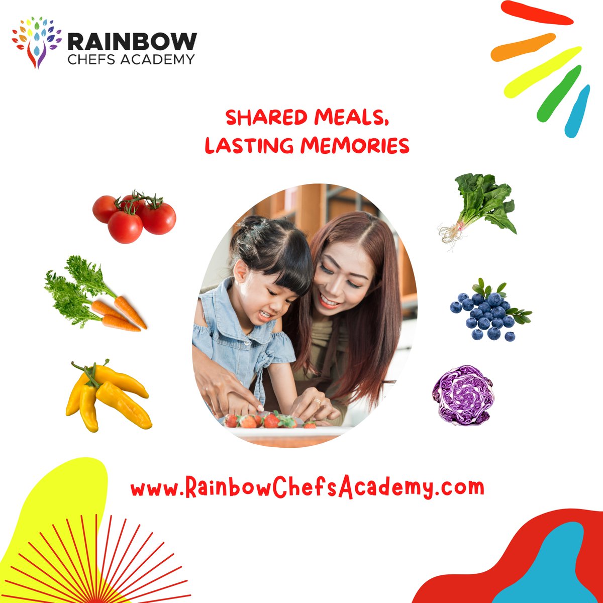 There's something truly magical about cooking together, gathering around the table with loved ones, sharing delicious food, and creating cherished moments. 

EDUCATE. EMPOWER. EAT. ⁣⁣⁣⁣⁣⁣⁣⁣⁣
⁣⁣
🌈 ❤️⁣⁣⁣ ⁣⁣⁣

#RainbowChefsAcademy