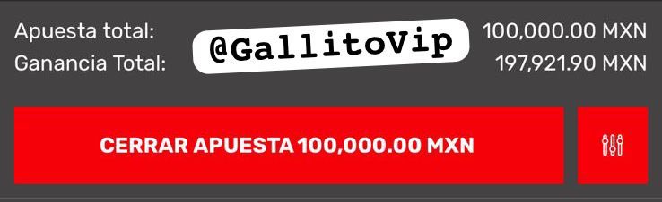 ¿QUIEN QUIERE GANAR CONMIGO MI APUESTA DE 100,000 Y SEGUIR LA RACHA GANADORA HISTORICA?😈🤑

Se va en mis redes da RT y ❤️ pa la rifa de 20,000 pendiente y GANEMOS JUNTOS

t.me/+A7PN7cdZ-mplZ…

Instagram.com/gallito_vip

tipsterchat.com/GallitoVip