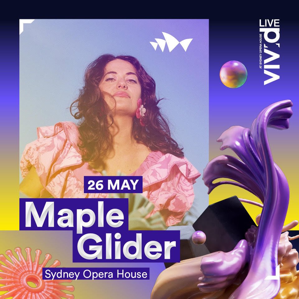 Pieater (@pieaterpieater) on Twitter photo .<a href="/mapleglider/">Maple Glider</a> bringing the full band experience to <a href="/VividSydney/">Vivid Sydney</a> ‘24. Playing the Sydney Opera House, Utzon room - it’s a small capacity and will fill v quickly. On sale Friday
Tickets: sydneyoperahouse.com/vivid-live/map…
#VividLIVE #VividSydney .<a href="/mapleglider/">Maple Glider</a> bringing the full band experience to <a href="/VividSydney/">Vivid Sydney</a> ‘24. Playing the Sydney Opera House, Utzon room - it’s a small capacity and will fill v quickly. On sale Friday
Tickets: sydneyoperahouse.com/vivid-live/map…
#VividLIVE #VividSydney