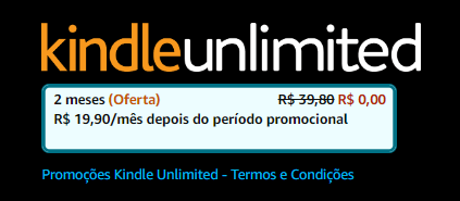 VOCÊ É SORTUDO? CHEQUEM SE LIBEROU PARA VOCÊS O K.U GRÁTIS APARECEU 2 meses de kindle unlimited GRÁTIS de 19,90 por 00,00 amzn.to/438r9Gh