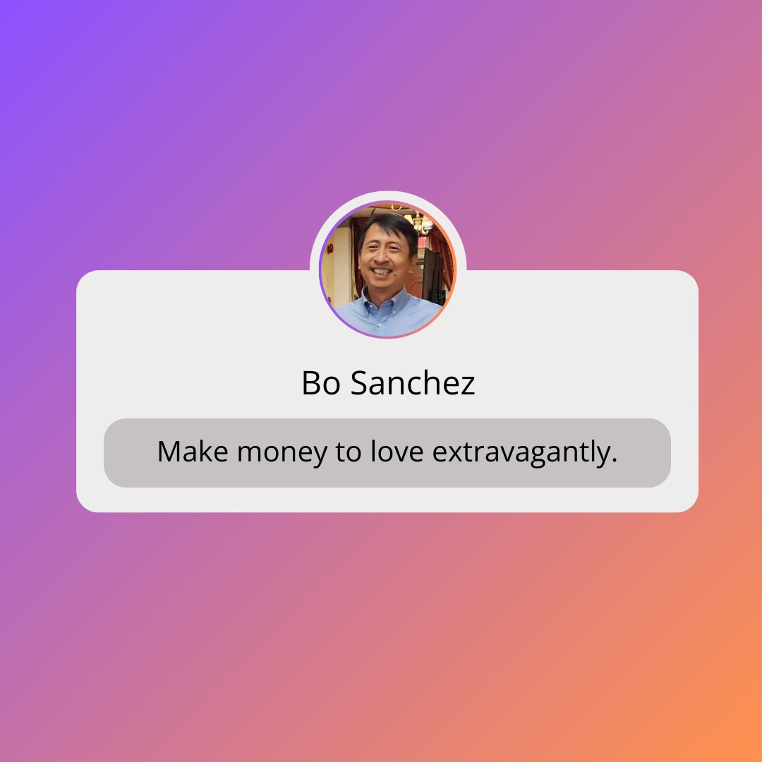Bo Sanchez tweet media