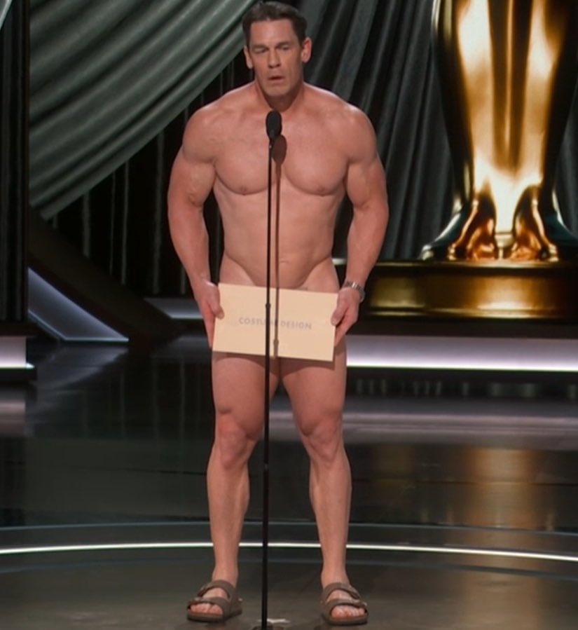 AngelEduJr's tweet photo. John Cena puede escupirme y sentiré que es una caricia. #Oscars https://t.co/3OcJ0t3BlX