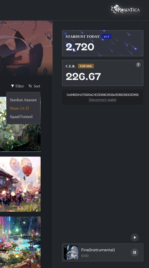 TabinekoKIKI's tweet photo. Banger week for @Rosentica 🌌

- Art Refinement Implementation

- Announcement on Game, Token, and Land Airdrop

- Mass Onboarding Program of <Stardust Gate> Begins

With #Bitcoin price discovery and $ETH new ATH loading, I’m thrilled for what’s coming. LFGGGGG THIS IS OUR TIME🔥 https://t.co/WcUYS6m8gw