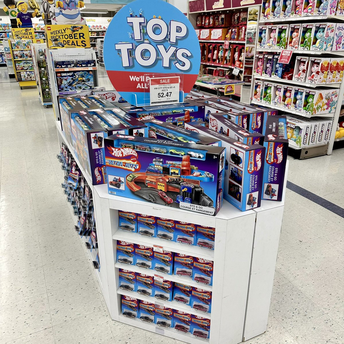 T3XACAN0's tweet image. I merchandised the (TOP TOY) Hot Wheels Ultra Hots - Sto &amp;amp; Go Playset (R Exclusive) on the demo table. 🔥🚗💨
📸: TAKEN: OCTOBER 31, 2023
📌: POST: MARCH 10, 2024
#toysruscanada #sherway #mattel #hotwheels #ultrahots #stoandgo #retro #rexclusive #toptoy #demotable