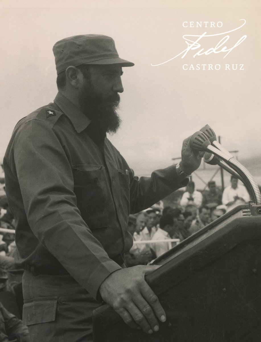 #Fidel:"Los portaaviones y las bombas nucleares con que se amenaza a nuestros países sirven para sembrar el terror y la muerte, pero no para combatir el terrorismo y las actividades ilícitas". #FidelVive