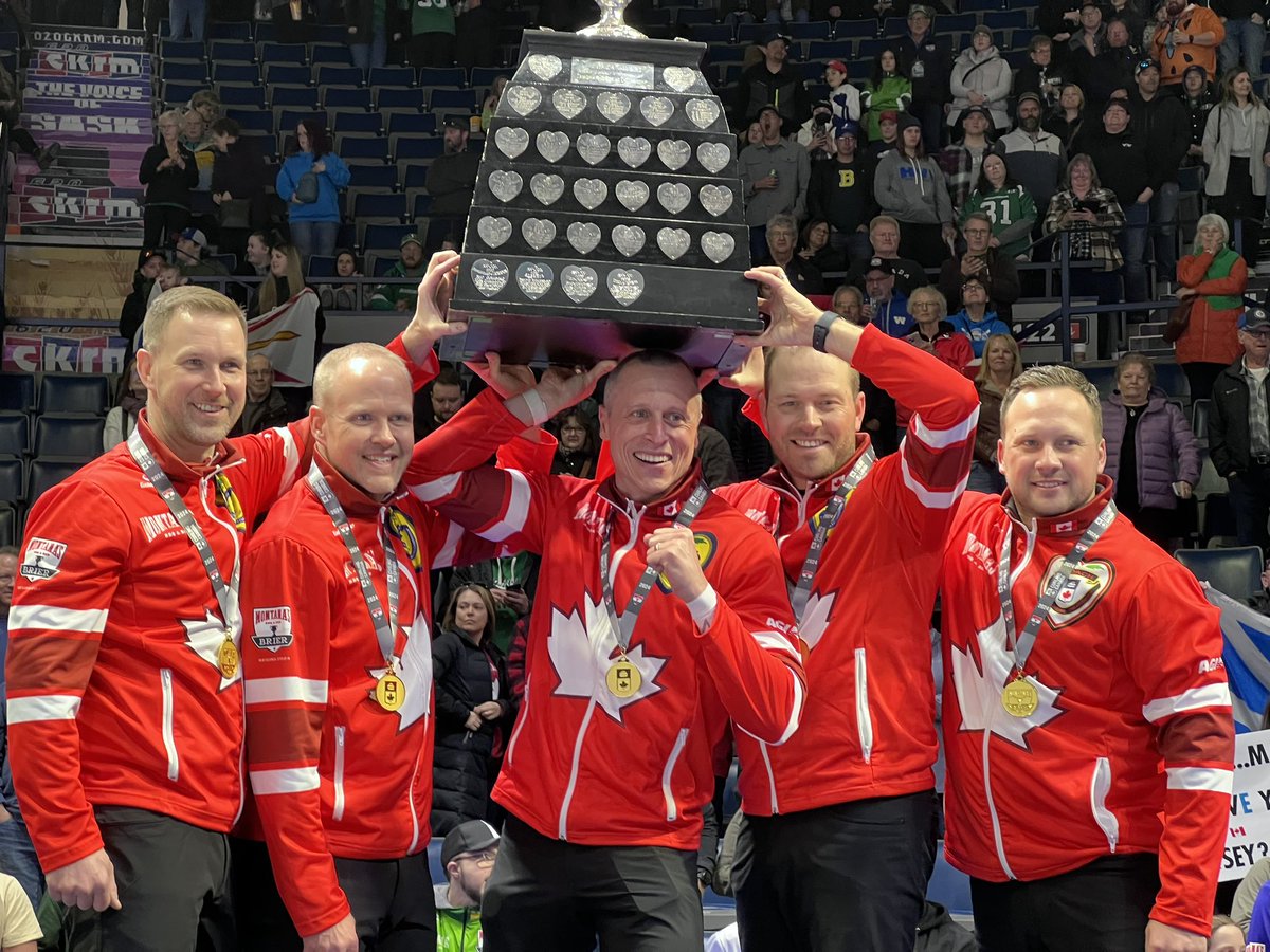 Oh, what a feeling!! 🏆 

#Brier2024