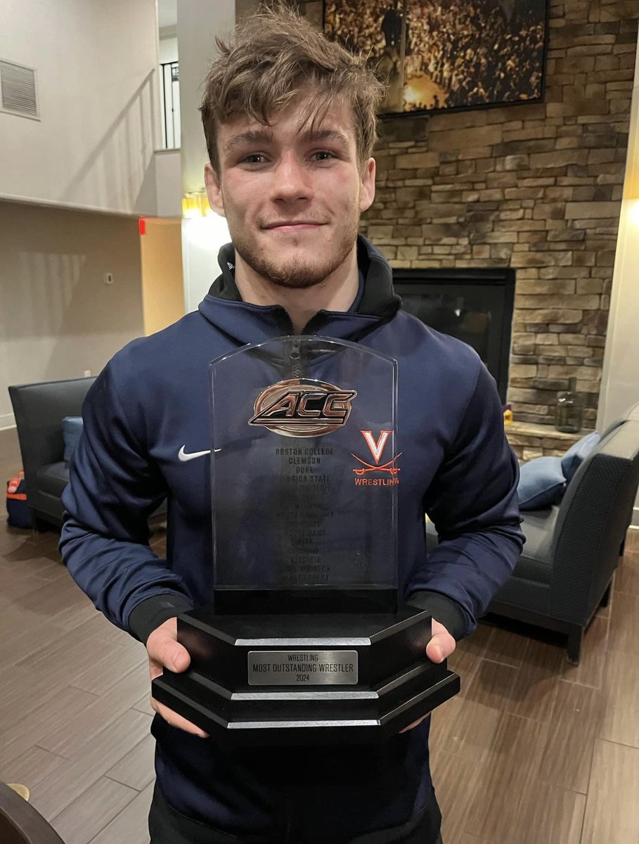 NEBwrestle's tweet photo. Congrats to Nick Hamilton who was named the ACC tournament’s Most Outstanding Wrestler! https://t.co/2jejGulvoC