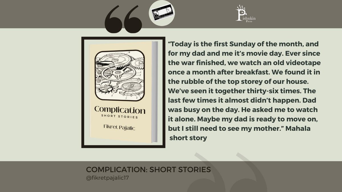 📚🎧All editions: fikretpajalic.com/complication.h…
#ComplicationShortStories #OwnVoicesBooks #RefugeeVoices #BookRelease #SocialChange #DiverseStories #ShortStoryFiction #ShortStory #OwnVoicesReads #InTheirOwnVoices #PishukinPress #PishukinPressLife #Bookstagram