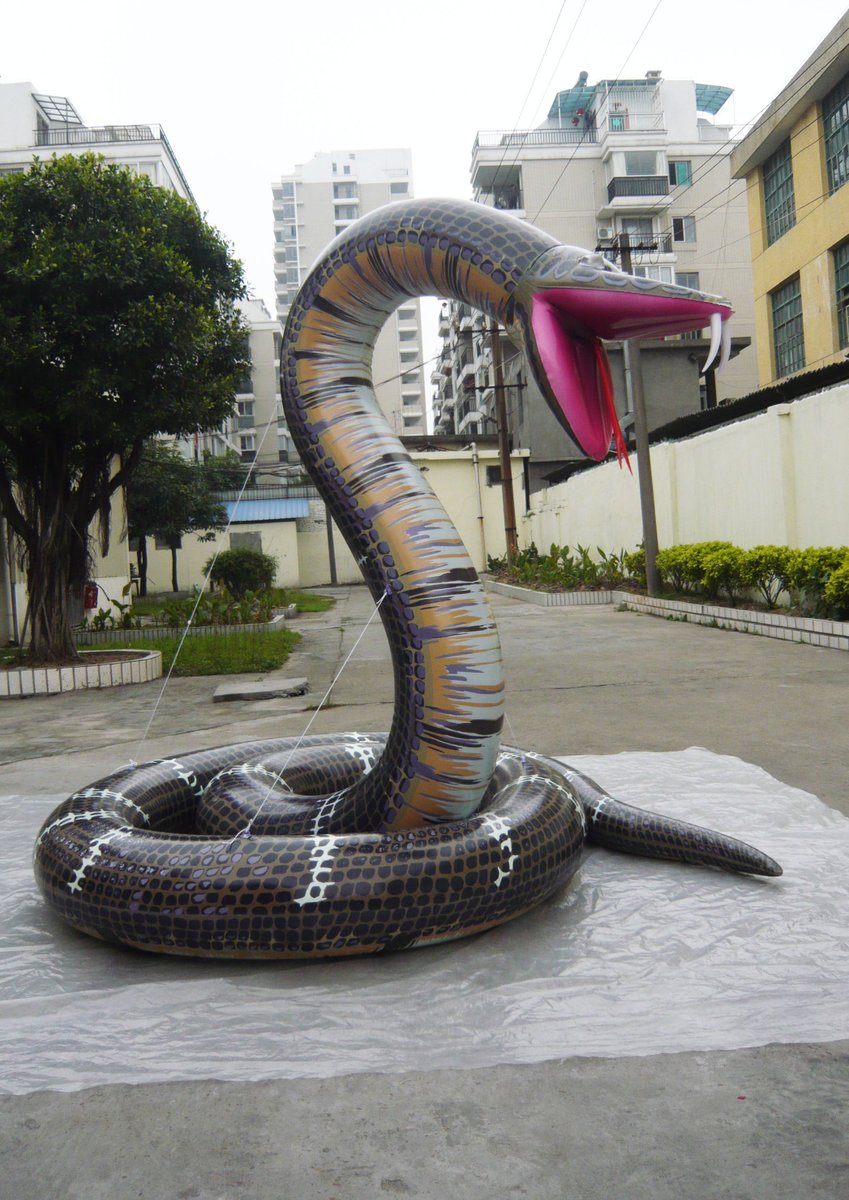 Realistic Inflatable Snake by Jet Creations - Bright Colors, Lifelike Design, High-Quality - Perfect for Fun, Collection, and Value!

#inflatables #inflatable #snake #inflatablesnake #vividcolor #airtight #airtightinflatable #airght #topquality #display