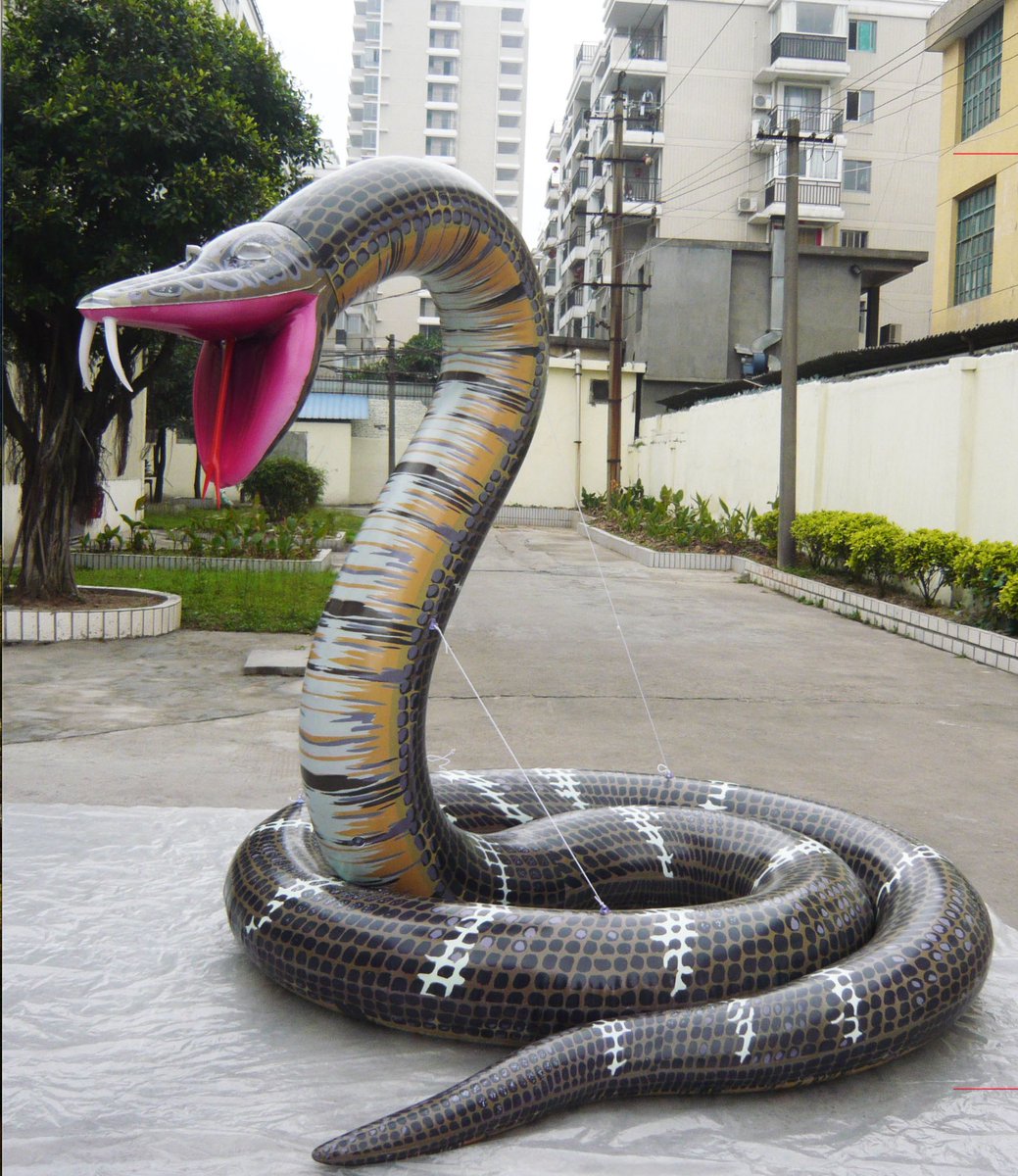 JetCreations's tweet photo. Realistic Inflatable Snake by Jet Creations - Bright Colors, Lifelike Design, High-Quality - Perfect for Fun, Collection, and Value!

#inflatables #inflatable #snake #inflatablesnake #vividcolor #airtight #airtightinflatable #airght #topquality #display https://t.co/mmKCqF3Lx5