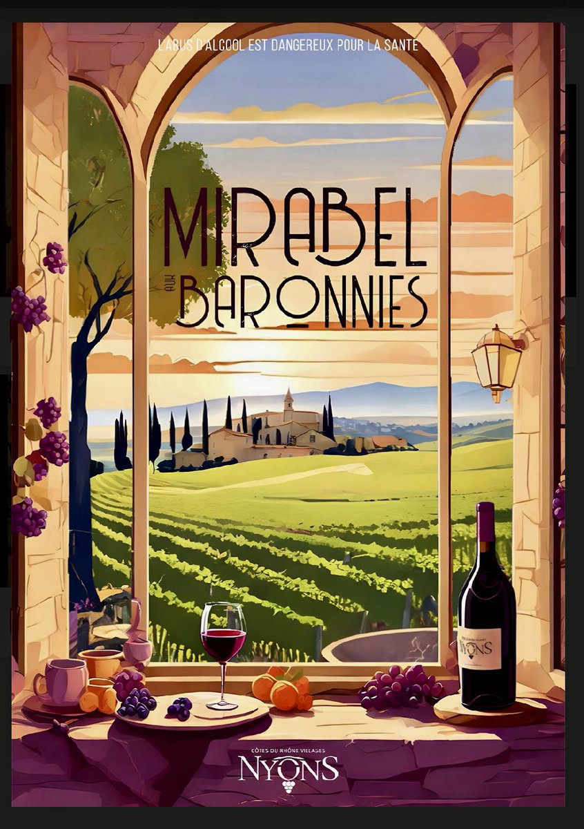 🎉 Annonce spéciale ! Notre campagne d'affiches est maintenant lancée ! 🎨 Plongez dans l'histoire captivante des Côtes du Rhône Villages Nyons avec nos 4 affiches uniques mettant en valeur chaque commune de l’appellation et célébrez notre patrimoine viticole. 🍇   #CôtesDuRhône
