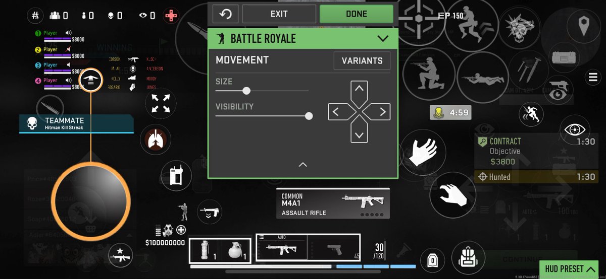 kot219370391's tweet image. 最近ちょくちょくやってるけど、配置で悩む…🤔💭
やってる端末がiPhoneだから特にボタンが多くて
やっぱり操作性が違くて慣れるのに時間かかりそう💦
#codwm