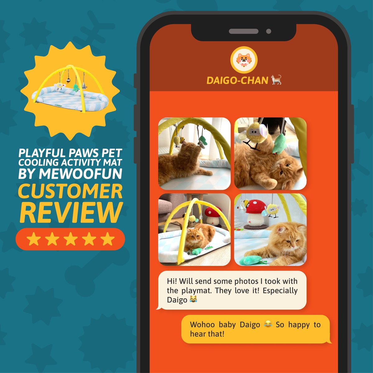 petfriendlys_ph's tweet photo. We’re always living for the cute pictures &amp; videos you send us 😍🐾 There’s nothing more pawmazing than getting to see your fur babies loving &amp; using our items! Your sweet messages are appreciated as well 💕
-

#petsph #catsph #dogsph #petsuppliesph #petreviews #petfriendlysph https://t.co/OHORgbk8Jh