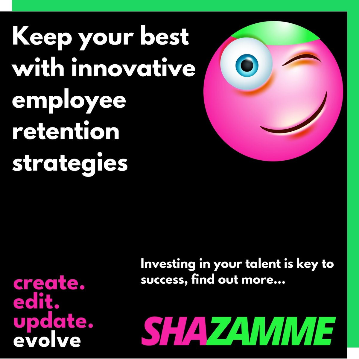 Develop innovative strategies to retain your best #talent. Arrange a call with one of our Shazamme experts today to find out how: shazamme.com/contact-us    
#Recruitment #Recruiters #RecruitmentAgency #RecruitmentTech #TalentAttraction #RecruitmentWebsite #EmployeeRetention