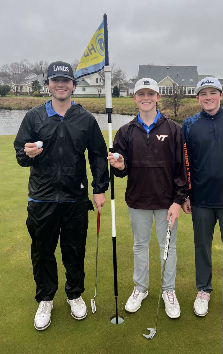 JakeChavis07's tweet photo. 1st place finish at the HJGT Williamsburg Junior Open (36 holes). Colonial Heritage Golf Club was a very elevated, nice course and a challenge this weekend with the weather. 40mph+ wind and pouring rain on the first day, and 40mph+ wind on the second day in wet conditions. @HJGT https://t.co/FSj0WCF7f5