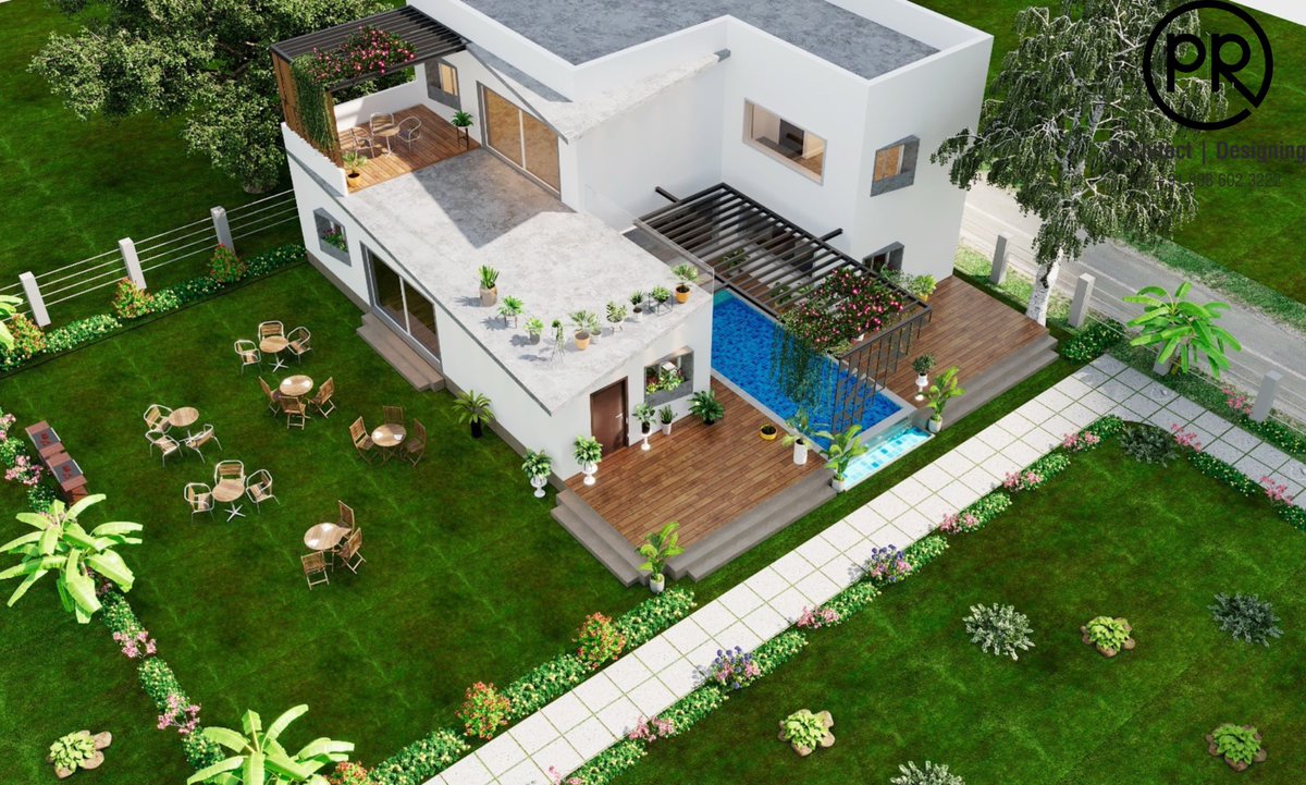 prdesignstudio's tweet photo. This stunning farmhouse by Prashanth Reddy Design Studio seamlessly blends modern design with rustic charm. square yards. #hyderabad #architecture #designinspiration #moderndesign #farmhouse https://t.co/T7ayLuQwXL