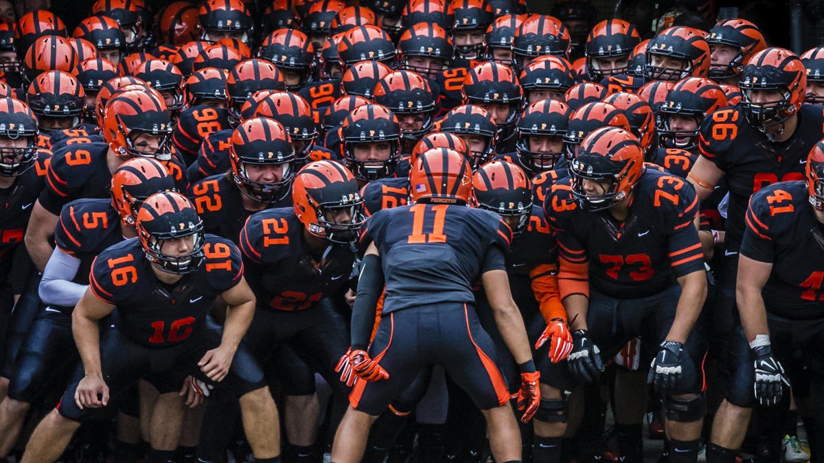 BigJackReece's tweet photo. After a great conversation with @CoachJMNichols I was blessed to receive an offer from @PrincetonFTBL! 

#AGTG #GoTigers #HardWorkPaysOff

@CoachBobSurace @CoachCuevas78 @ChathamVAFB @coach_waltman_  @JReeceCHS https://t.co/xJhyyKE9sO